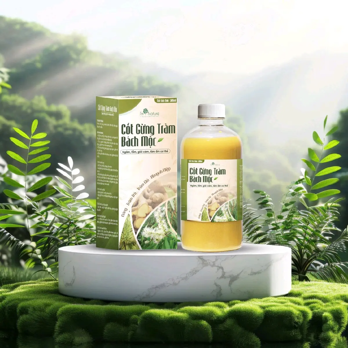 NƯỚC CỐT GỪNG TRÀM BÁCH MỘC I'M NATURE