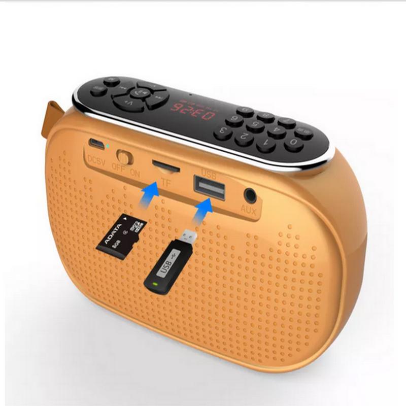 Product Introduction of จัดส่งฟรี MUSIC BOX กล่องเพลงลูกทุ่งแกรมมี่โกลด์  mp3เพลงเก่าเพลงลูกกรุง ของขวัญที่ดีสำหรับผู้สูงอายุวิทยุfmชาร์จได้ วิทยุพกพาเล็กๆ 13