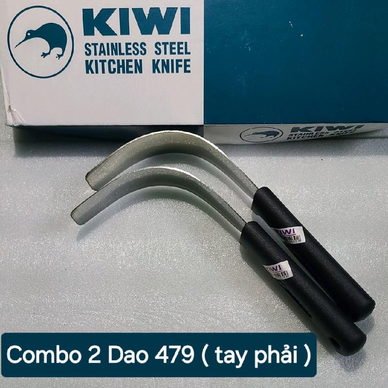 Bộ 2 Dao Cong Tách Gọt Xoài công ty. Dao Thái Lan kiwi được tinh chỉnh chuyên phục vụ khâu ra thịt xoài, Tách gọt xoài công ty. 1
