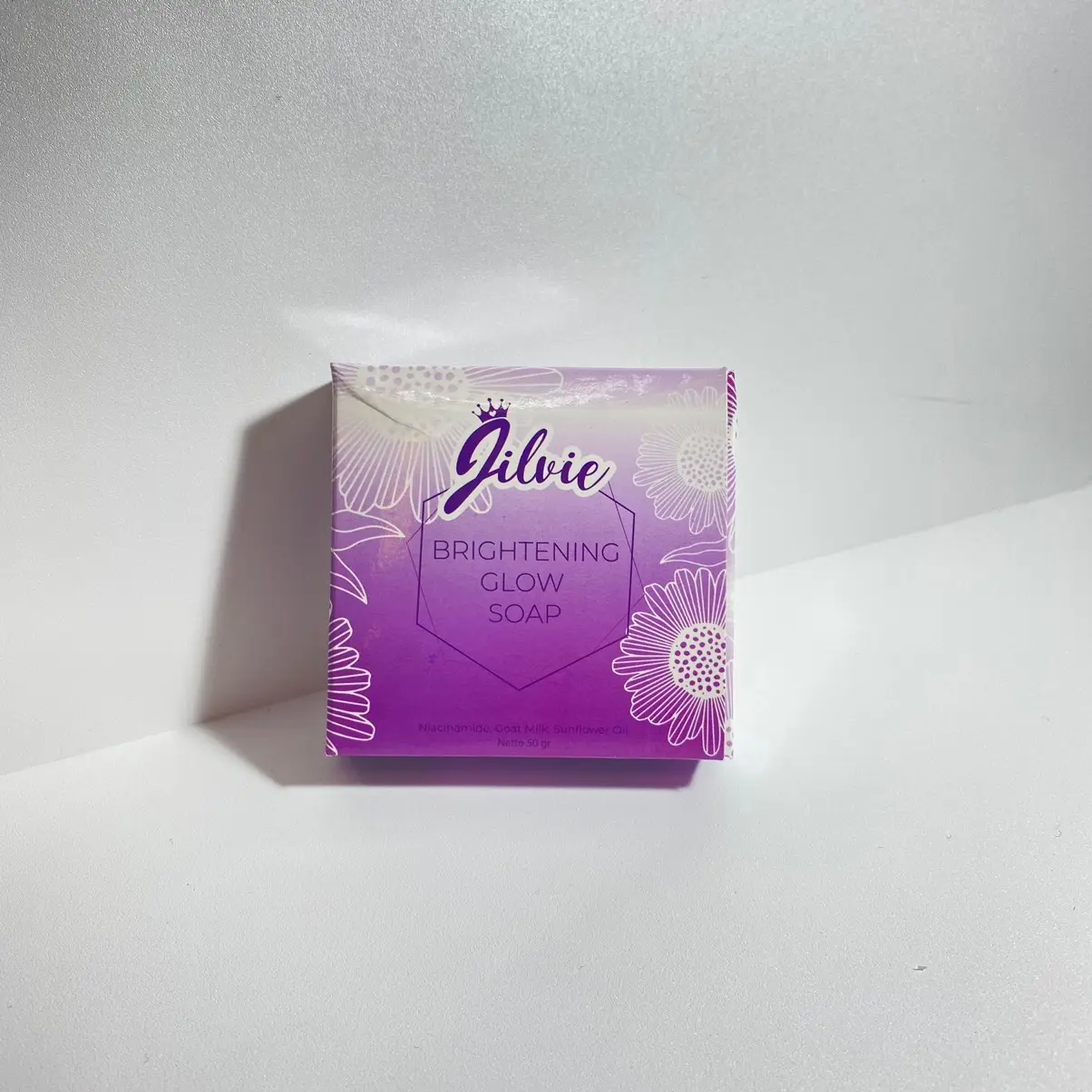 Jilvie Sabun Batang Brightening 2in1, Memutihkan dan Melembabkan Kulit - Mencerahkan, Memudarkan