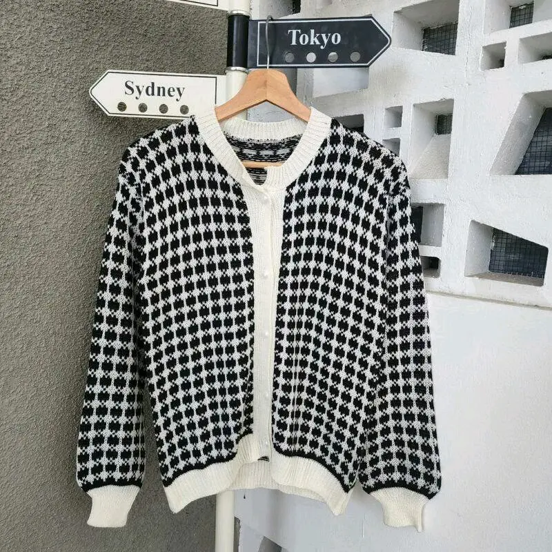 Kardigan eleoner / outer wanita / kardigan motip 0