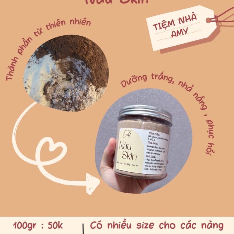 (Bột Cacao) Nâu Skin Amy dưỡng trắng da body 2