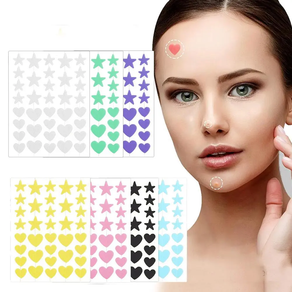 NEW Colorful PE Pimple Patches Acne Invisible Removal Skin Care Stickers Concealer Face Spot Beauty Makeup Tools