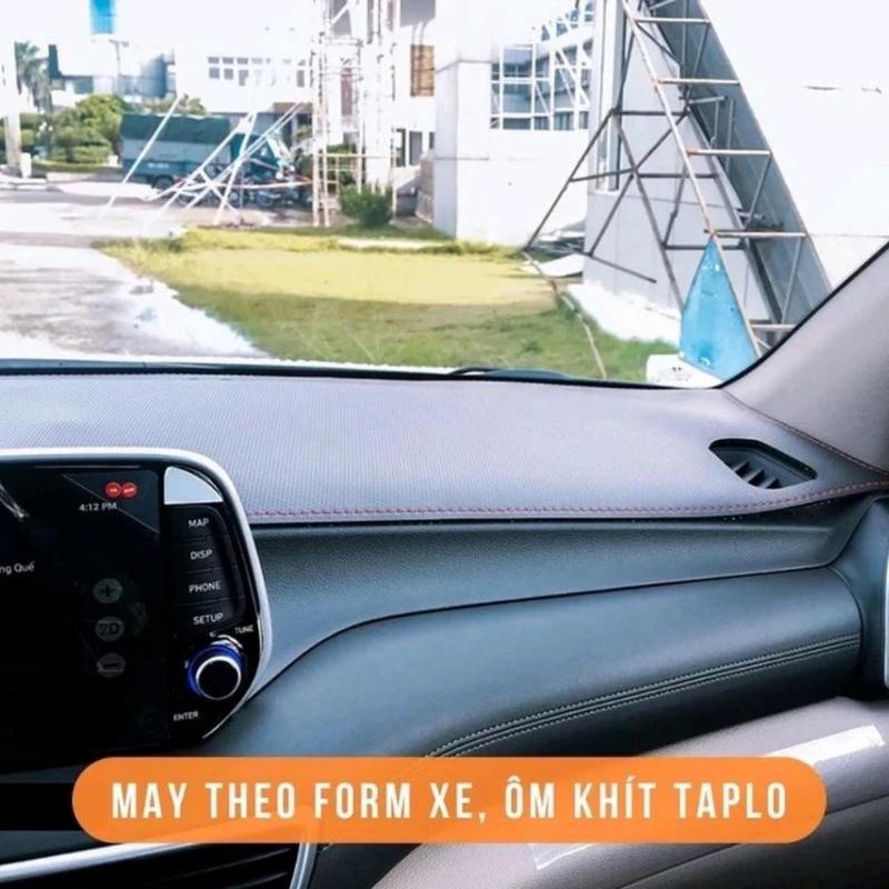 Thảm Taplo Ô Tô Ford EcoSport, Escape, Everest,Explorer,Fiesta,Focus,Laser,Territory,Mondeo 3 Lớp Chống Trơn Trượt Cacbon Cao Su 1