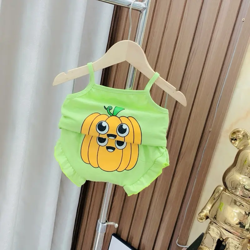 Bộ hoa quả ao va quan chất cotton thấm hút nồ hôi cho bé.size cho bé tu 6-18kg mặc vừa