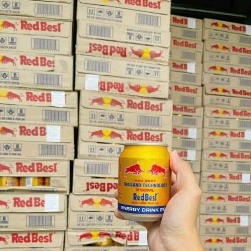 MUA 6 LON TẶNG 6 LON NƯỚC TĂNG LỰC BÒ HÚT REDBETS (lon 250ml) ko phải redbull  Sugar Đường 5