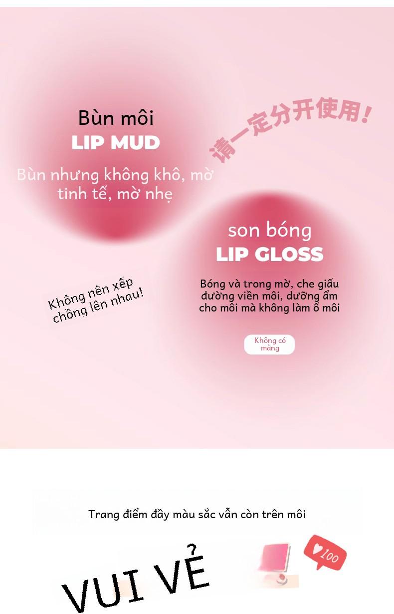 Product Introduction of Son Kem Hai Trong Một SHAQINUOTính Năng Gương, Với Son Kem Môi, Cho Hiệu Ứng Ánh Sáng Nước Ở Một Đầu, Son Môi Nhung Lì Cho Hiệu Ứng Mây Ở Đầu Khác. 6