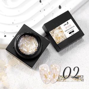 Gel Nhũ Xà Cừ Monya 8g Làm Nail Tạo Hiệu Ứng Màu Trắng Đẹp Mắt: Ẩn Xà Cừ, Gel Ẩn, Dễ Sử Dụng Cho Móng Lấp Lánh Nữ Women