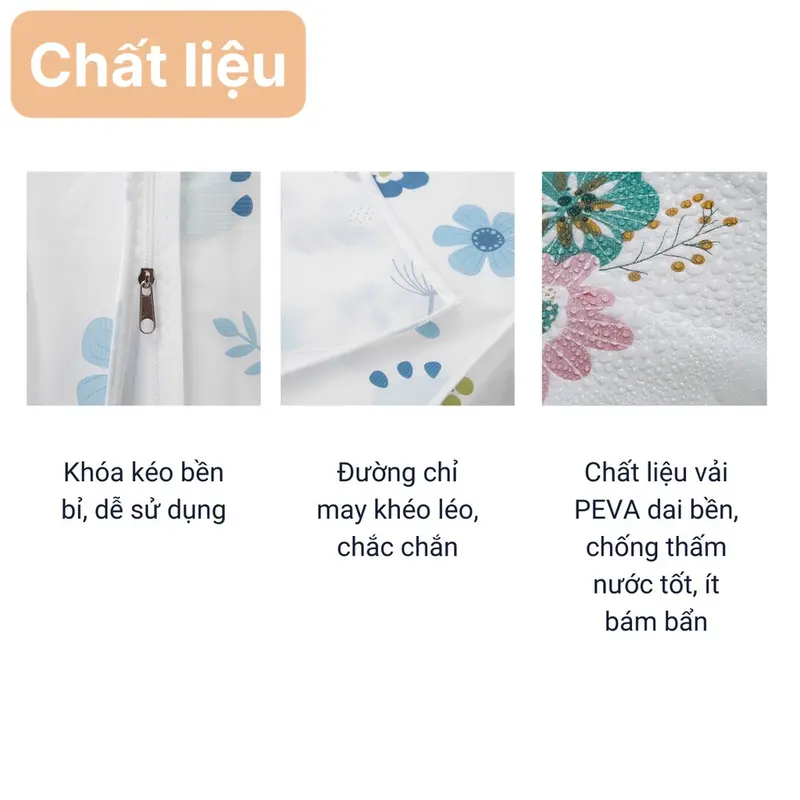 Áo trùm máy giặt cửa trên VẢI TRONG SALIN 9kg, bọc chắn bụi máy giặt 8