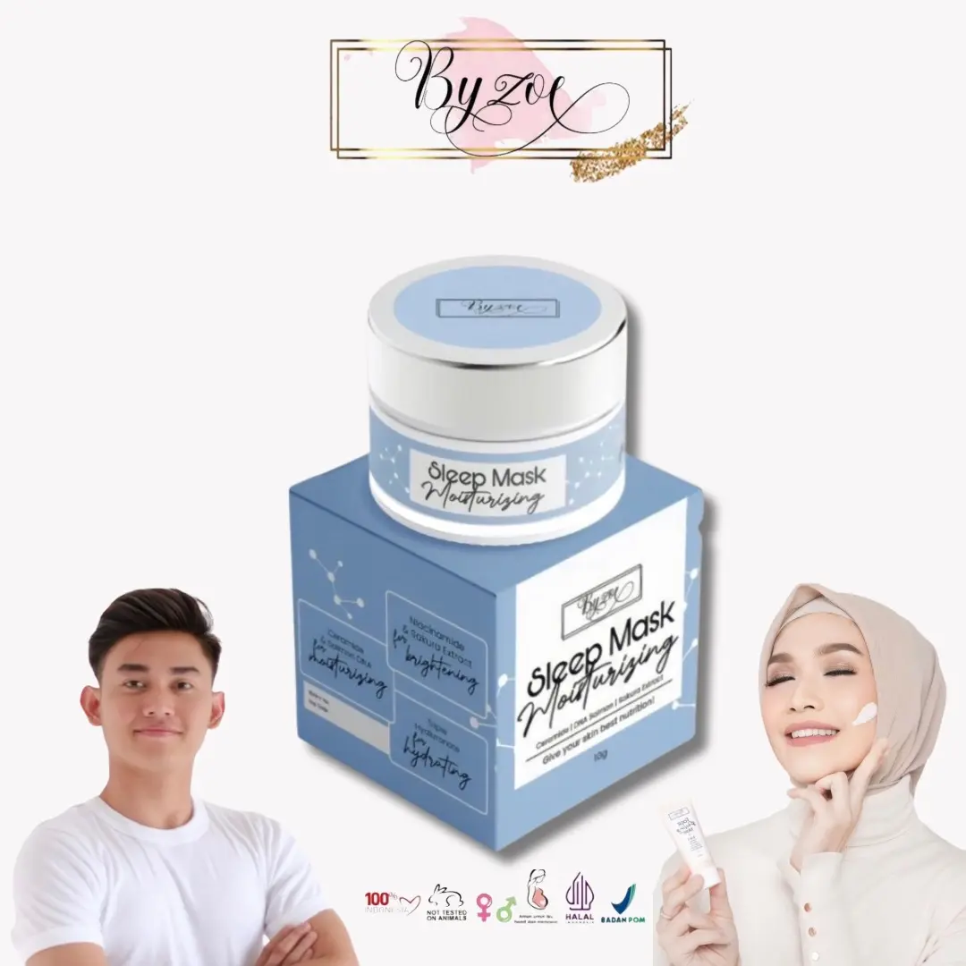 【Ready Stock】 Byzoe Moisturizing Sleep Mask Barrier Repair and Protection Glowing and Brightening - FYC
