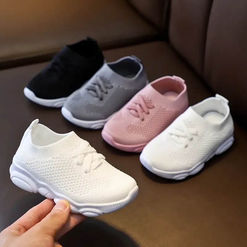 LVR LV0357 Sepatu Slip On Anak Rajut Sepatu Sport Anak Kekinian 1