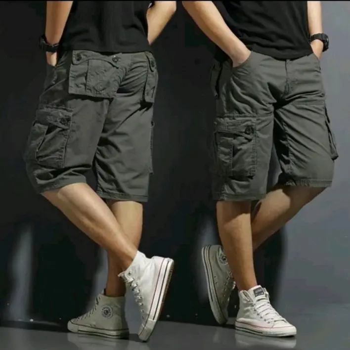 6 pocket cargo short Denim short good quality Menswear Lingerie Plain  Overall Long Overall