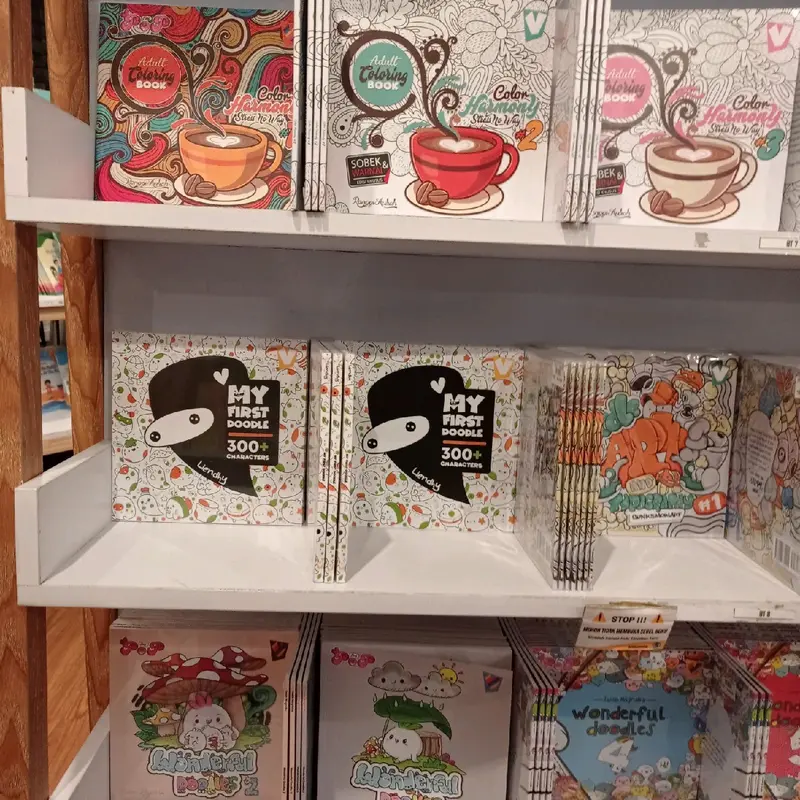 Coloring Book For Adult / Doodle Buku Mewarnai Dewasa 4