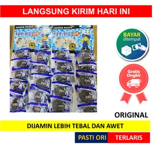 Promo [ GOPAN RENTENGAN ] GOPAN GOSOK PANCI KAWAT STAINLESS SABUT SAPUT CUCI PIRING AB 50 ALAT PEMBERSIH DAPUR Cod
