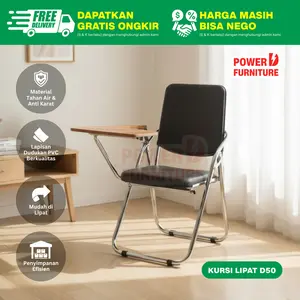 D50 Kursi Lipat Belajar – Kursi Mahasiswa Lipat | Kursi Les