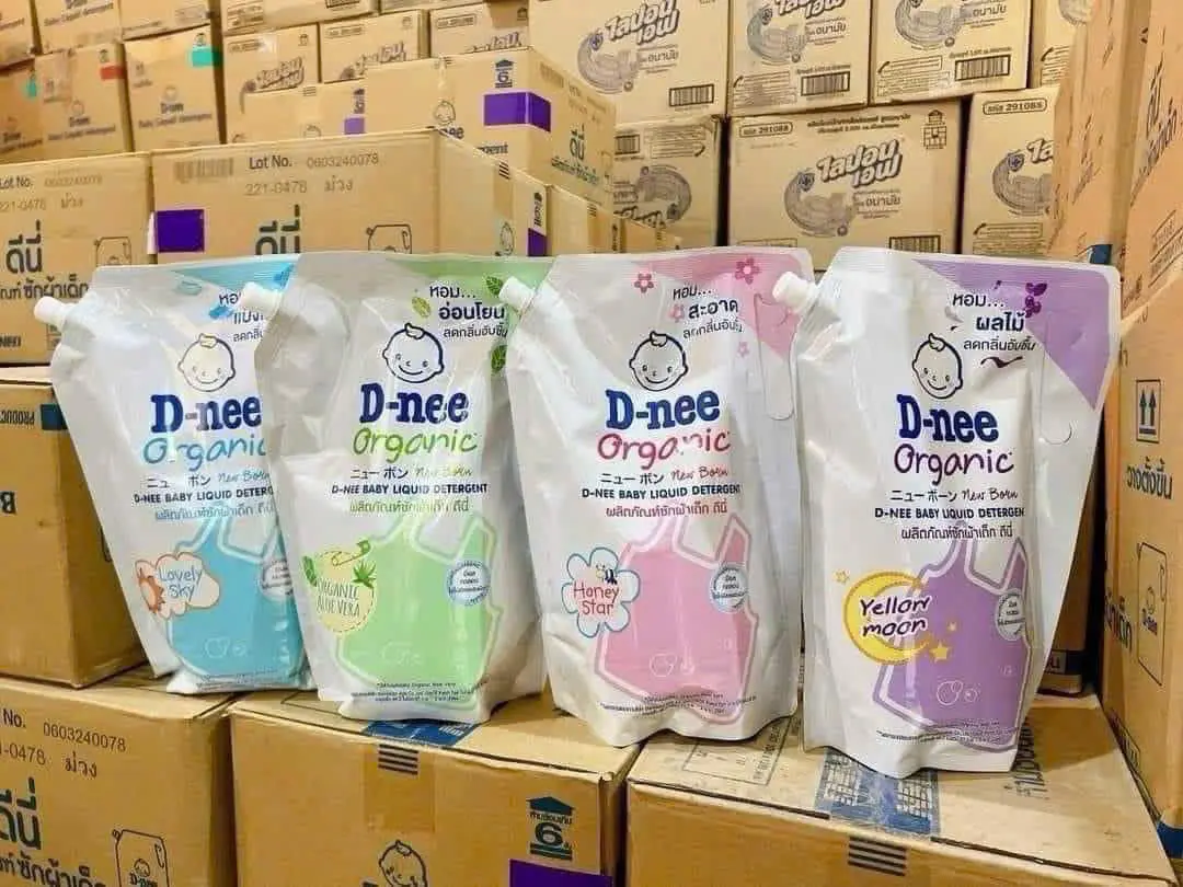 Combo 2 túi NƯỚC GIẶT DNEE TÚI 1400ML - NỘI ĐỊA THÁI LAN - DÀNH CHO BÉ VÀ NGƯỜI LỚN. thơm mát bền lâu CHO BÉ. an toàn