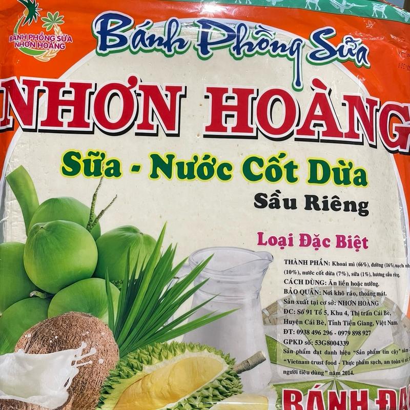 Bánh phồng sữa Nhơn Hoàng 400g 1