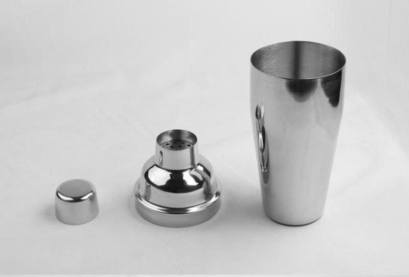 Product Introduction of Cocktail stainless steel 6-piece set, cocktail mixer, bar utensils, shaker, and wine glasses 39