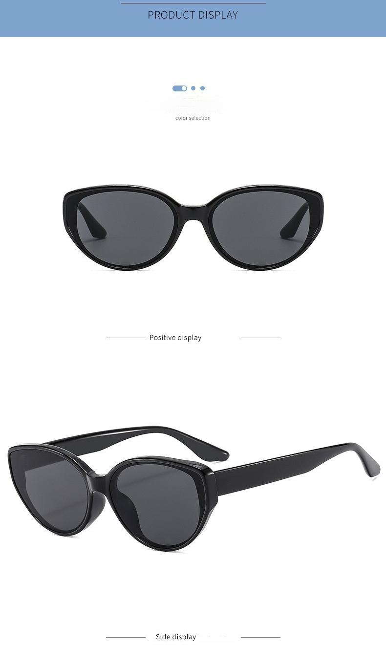 Product Introduction of Cat'S Eye Sunglasses Female Models Of High Value Retro Trend In Europe And The United States Teal TR Polarized Sunglasses Male Anti-Ultraviolet Glasses smart  glasses eyeglasses  fashion 34