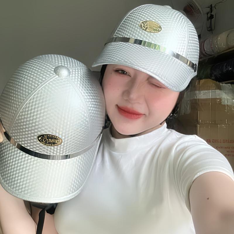 NÓN BẢO HIỂM KẾT SỌC ÁNH BẠC HELMETS