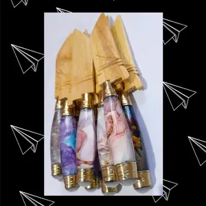 Pisau Janur Piber Bali Custom Foto dan Nama