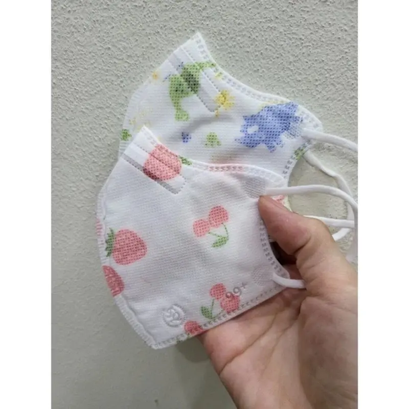 Giá sỉ combo 50 chiếc khẩu trang cho bé 5-12 tuổi nhiều họa tiết siêu xinh 4