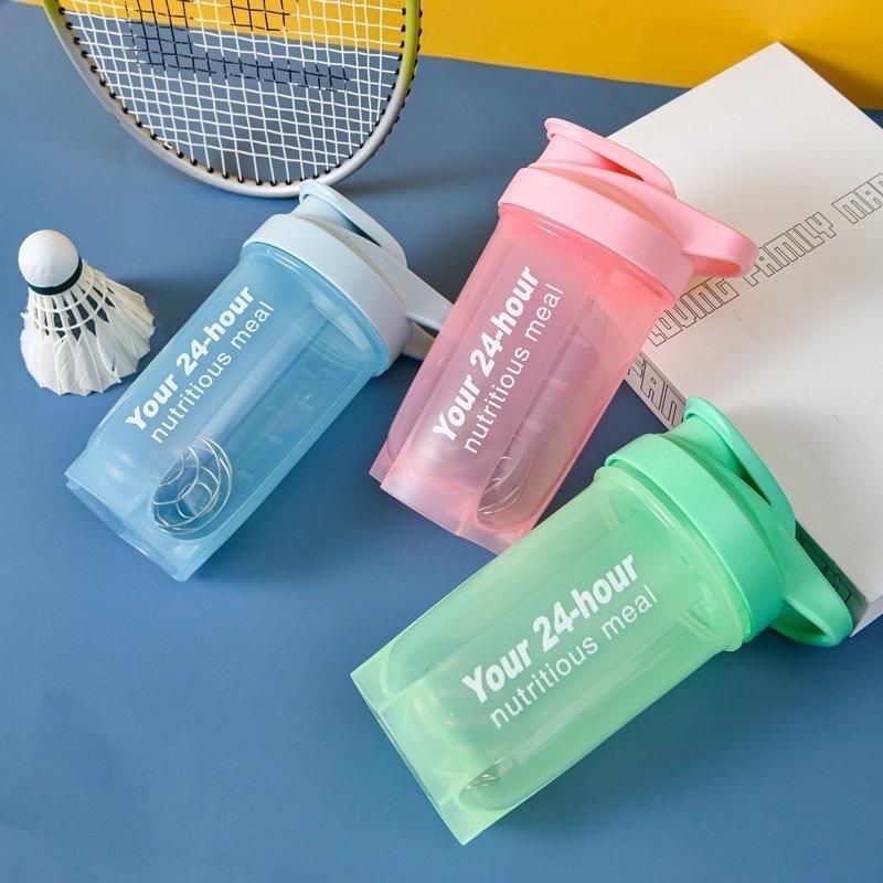 Protein Shaker Bottle 500ml/Container/Shaker Bottle/Botol Air ...