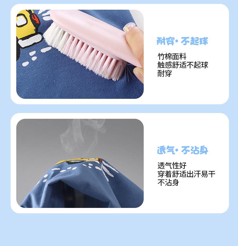 Product Introduction of เด็ก สูท แขนสั้น ผ้าฝ้าย ฤดูร้อน เด็กผู้ชาย เสื้อผ้า บาง ใหม่ เด็กผู้หญิง เสื้อยืด เสื้อผ้าฤดูร้อน เด็กทารก เสื้อผ้าเด็ก 4