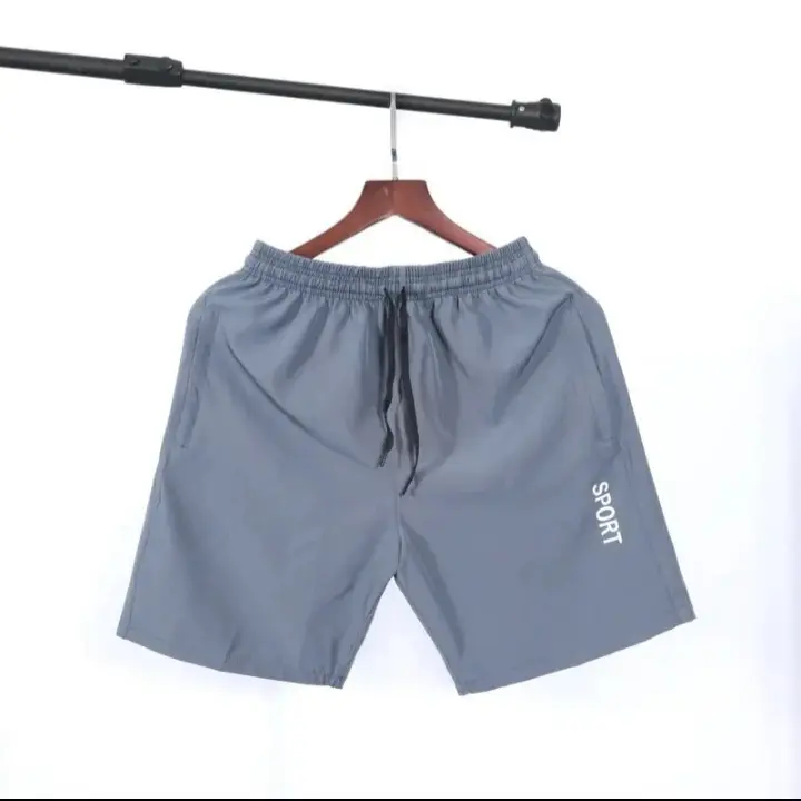 COMBO 3 Chiếc Quần Đùi Short Nam Nữ Chất Vải Lụa Gió - Siêu mát , Có 2 Túi Khóa 2 Bên , In Logo SPORT Menswear Pants 6