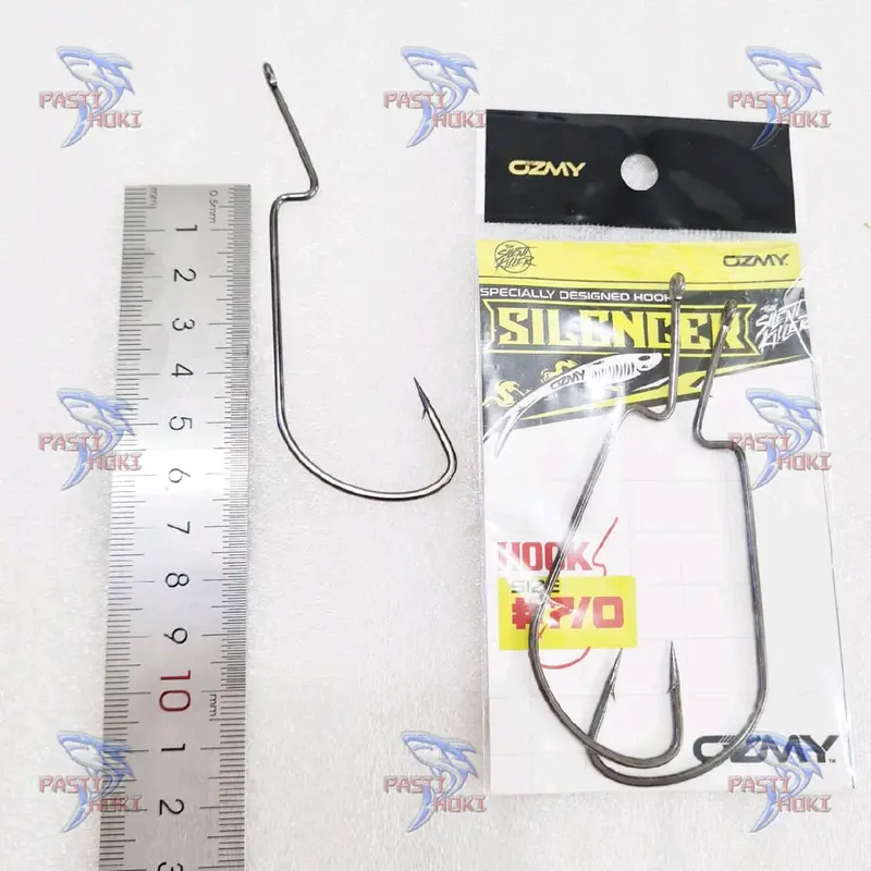 Worm Hook ozmy 5/0 ORIGINAL / Worm hook ozmy silencer paddle pop 3