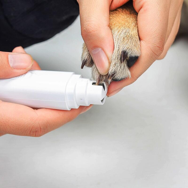 Product Introduction of Dog Cat Claw Grooming Grinder Trimmer Clipper Electric Nail File Tool 3