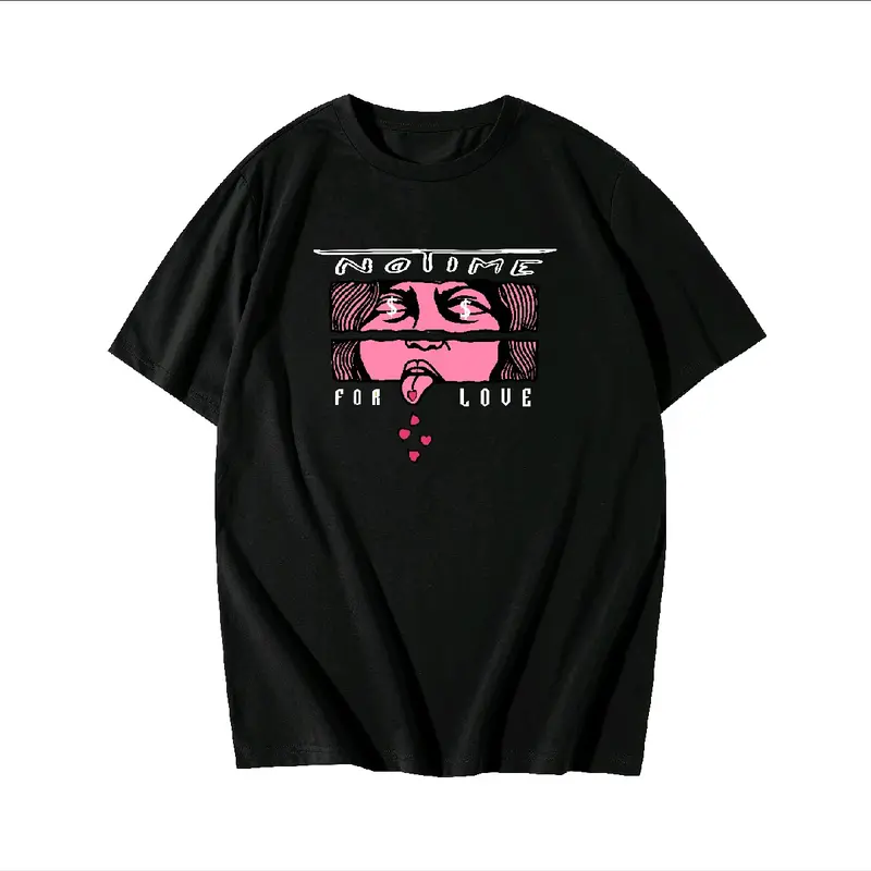 Hiashi Kaos Distro No Time For Love Unisex HS26 0