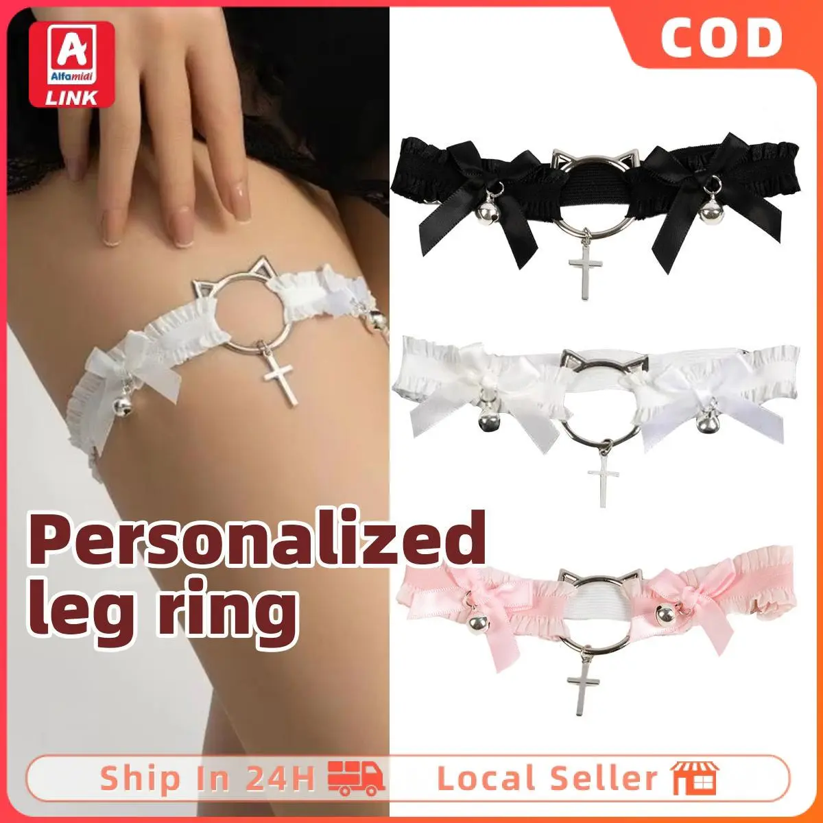 Alfamidi LINK 1pc Women Leg Ring Strap Aksesori pertunjukan panggung Sexy Garter - Leg Ring / Choker Ring - Shop | Tokopedia Alfamidi LINK 1pc Women Leg Ring Strap Aksesori pertunjukan panggung Sexy Garter - Leg Ring / Choker Ring - Shop | Tokopedia