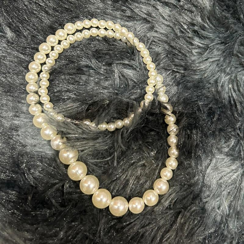 Lady Fashion06- Vòng cổ ngọc trai may mắn dài - ngắn phối áo dài siêu xinh V2 7