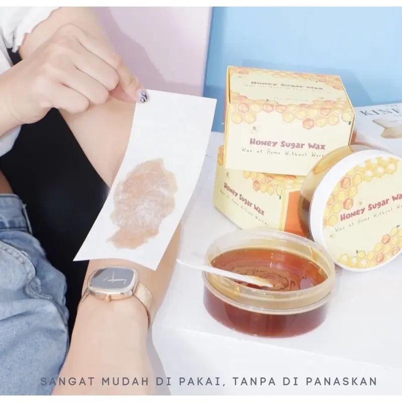 READY! MR EPPLE HONEY SUGAR WAX KIT 85ML WAXING KIT HONEY MR. APPLE EPPLE HONEY SUGAR WAXING 1