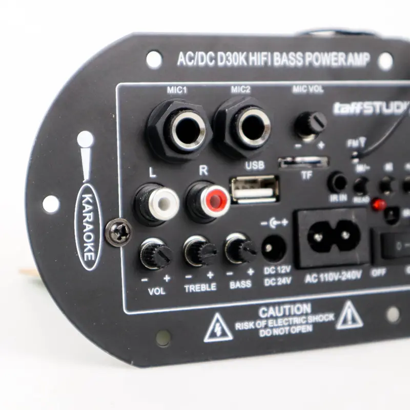 Amplifier Board Audio Bluetooth USB FM Radio TF Player Subwoofer DIY 35W Bass 2
