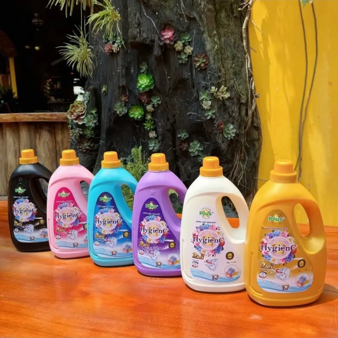 Combo 2 Can nước giặt HygienC Plus can 2kg thơm lâu