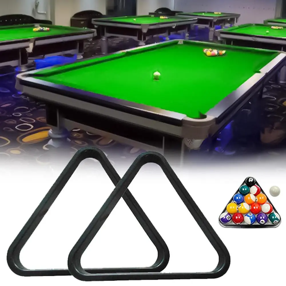 Black 15 Ball Positioning Table Pool Accessories Triangle Frame Snooker Holder Billiard Rack