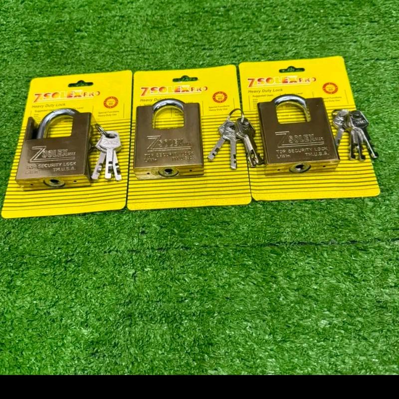 Combo 3 Ổ Khóa 60mm ZSOLEX MAX Chống Cắt Tiện Lợi .