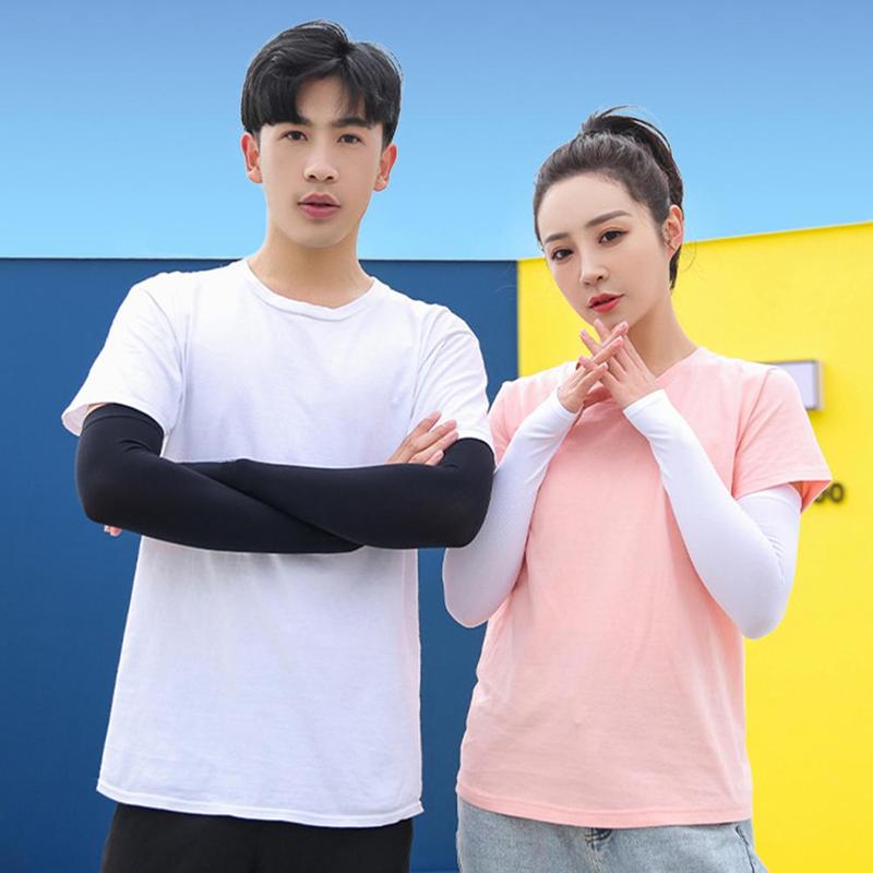 Product Introduction of Unisex Summer Arm Sleeves Sun UV Protection Breathable Cooling Arm Covers For Outdoor Cycling Running Mountaineering Arm Protection 16