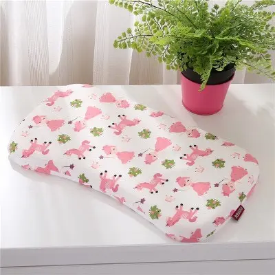 Gối Cao Su Non Chống Bẹp Đầu Cho Bé Kích Thước 25x45cm 5