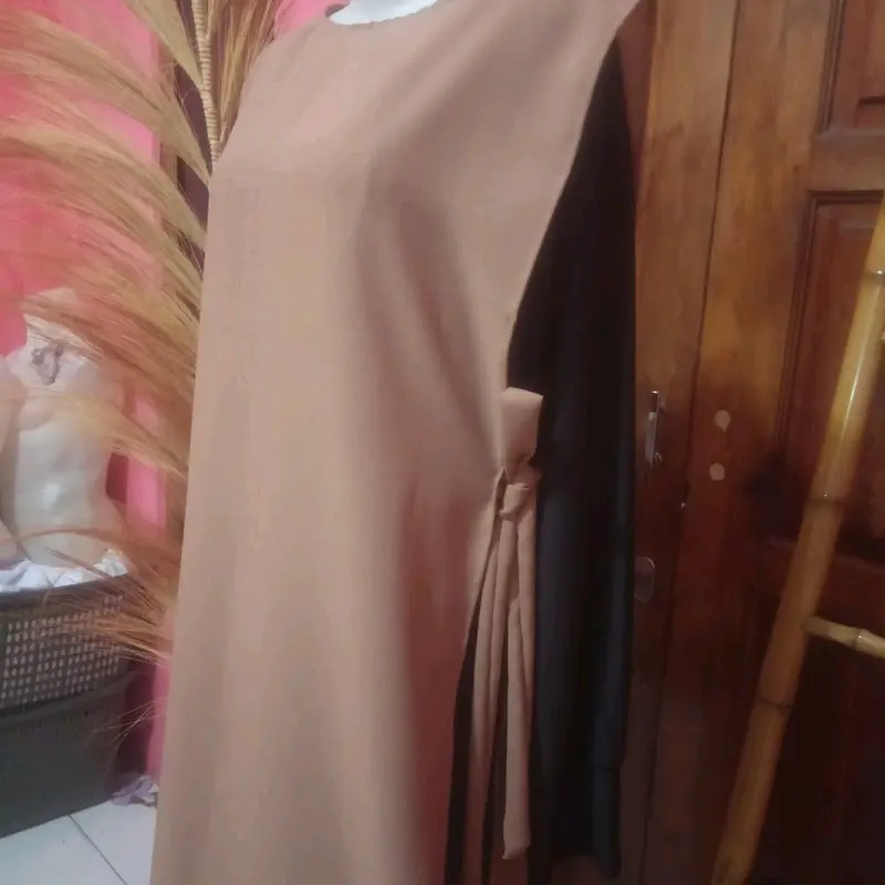 Outer long vest sojin/rompi polos panjang/outer kondangan 3