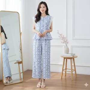 BV - Set LADY Wanita celana panjang Busui Friendly Terlaris  - Setelan wanita