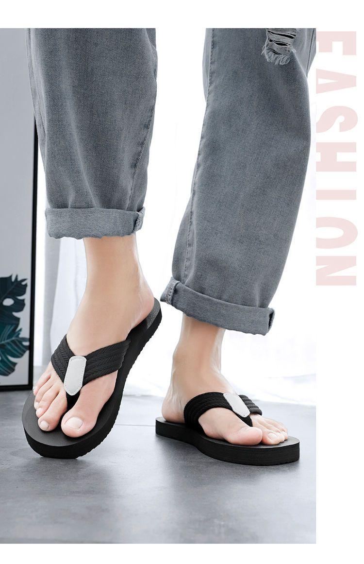 Product Introduction of Dép Xỏ Ngón, Dành Cho Nam Giới, Chống Trượt, Thích Hợp Cho Mùa Hè, Có Thể Đeo Ngoài Trời, Chống Mài Mòn, Thời Trang, Đế Mềm, Phong Cách Thường Ngày Ngoài Trời, Cá Tính, Thời Trang DéP Đế Bằng 8
