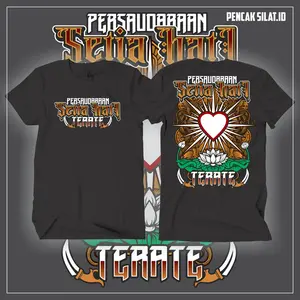 Kaos PSHT Tshrit Pria / Wanita Cotton Combed 30s Baju Distro Setia Hati Terate Terbaru outfit cowok