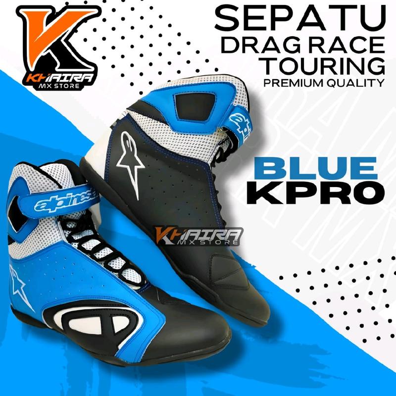 Sepatu drag bike race K-pro/sepatu touring 01 4