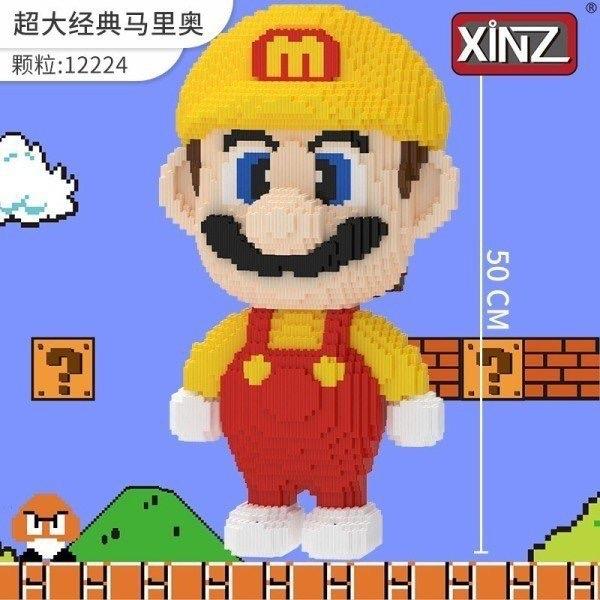 Mô hình lắp ghép mario vao 50 cm ( tặng búa + keo )