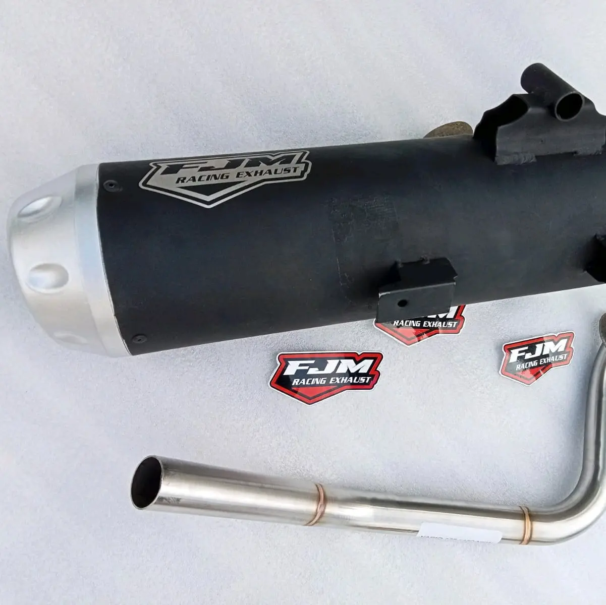 Knalpot copy tzm original FJM racing standar Vario Pcx Nmax Aerox ngebas ulem