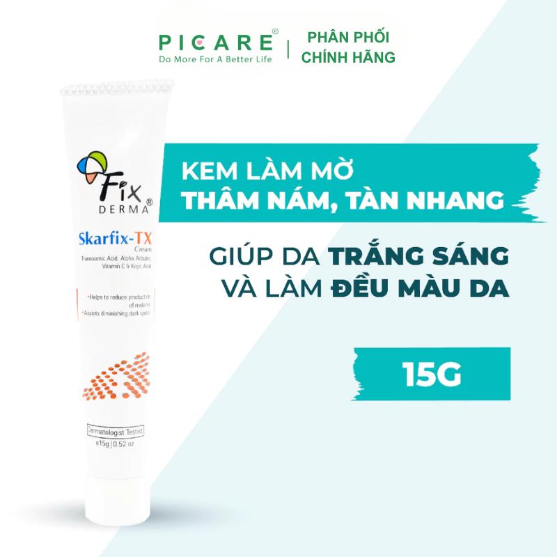 Kem Dưỡng Da Mờ Thâm Nám Tàn Nhang Fixderma Skarfix -Tx Cream 15g Skincare Làm Đẹp Da Nữ Vitamin C Dưỡng Ẩm Da Women Chăm Sóc Da