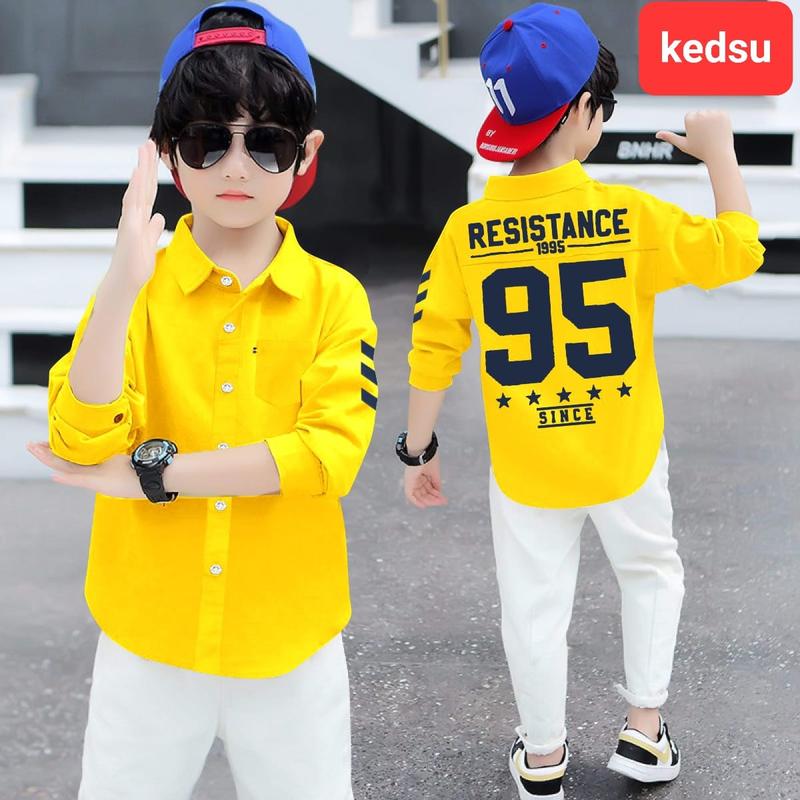 hem kids 310 kemeja anak laki laki usia 5-12th cod 2